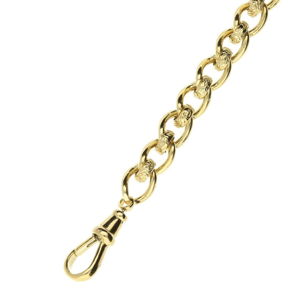 9ct Yellow Gold Rollerball 24-Inch Chain - 60.2g