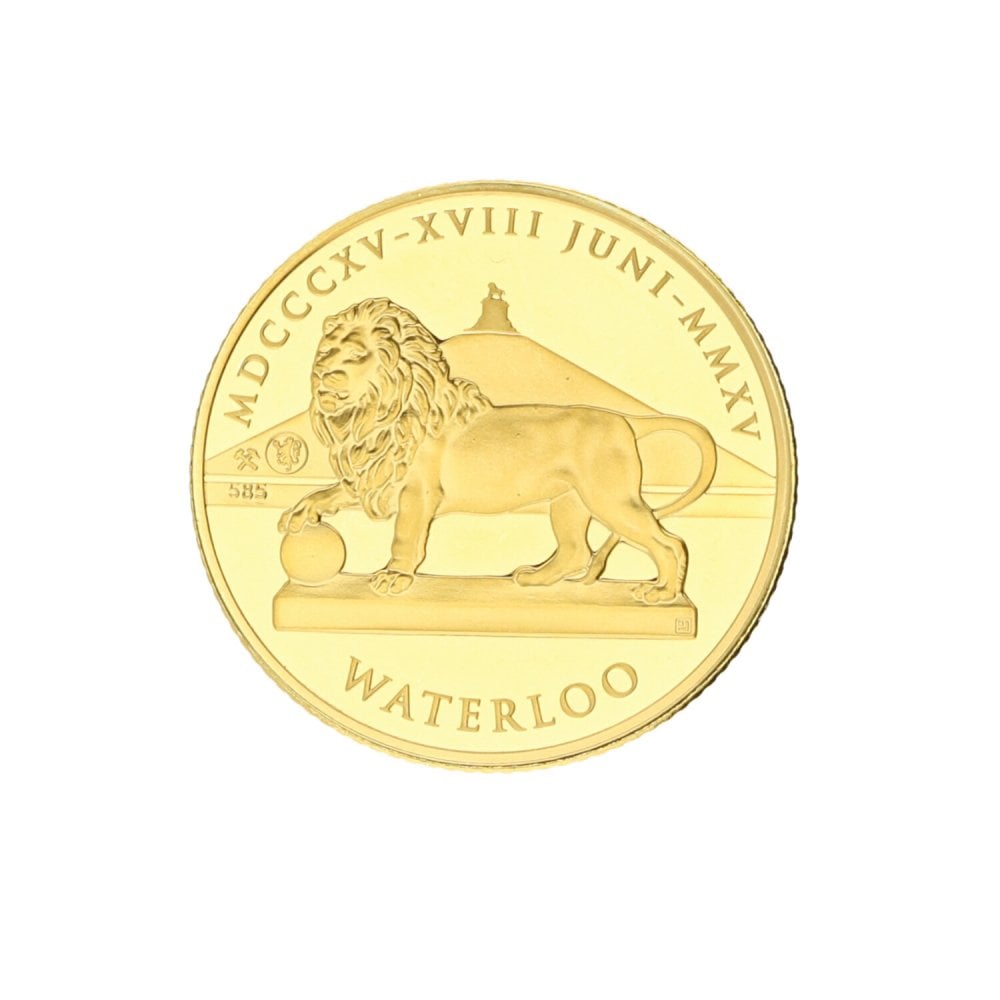 14ct Duke of Wellington Gold Medal Coin 7.0g