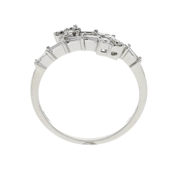 18ct White Gold Fancy 0.44ct Diamond Ring