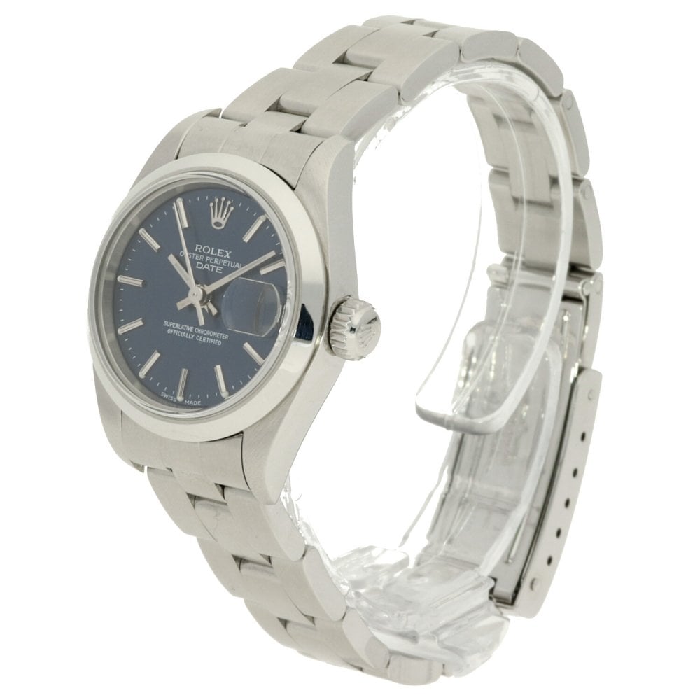 Oyster Perpetual Date 69160 - Blue Dial - 1999