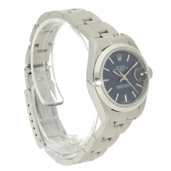 Oyster Perpetual Date 69160 - Blue Dial - 1999