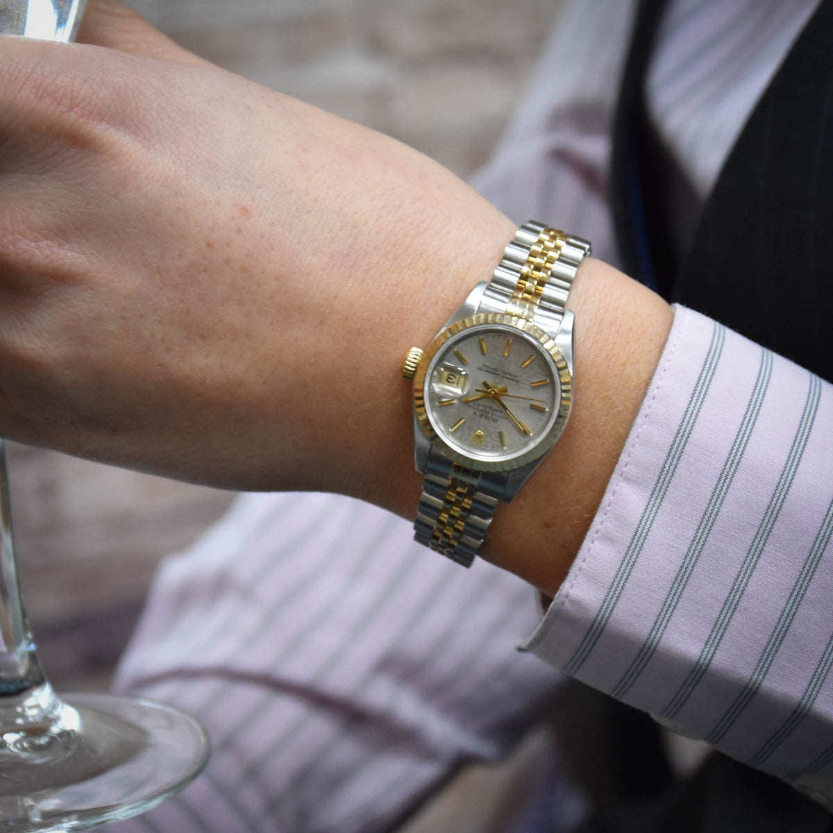 Datejust 69173 - Silver Jubilee Dial - 1996