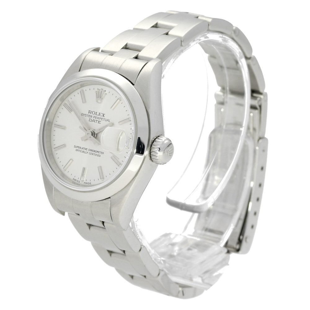 Rolex Date 79160 - Silver Dial - 2001