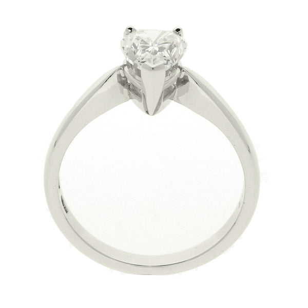 Platinum Pear Cut Diamond Ring - 1.32ct
