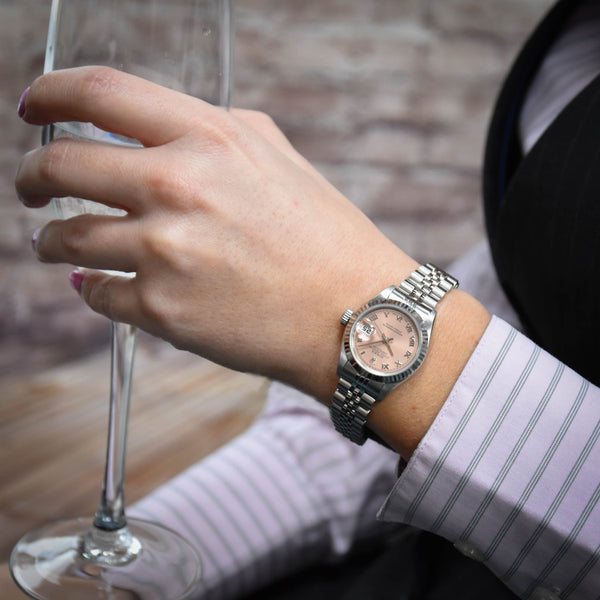 Datejust 69174 - Pink Roman Dial - 1997