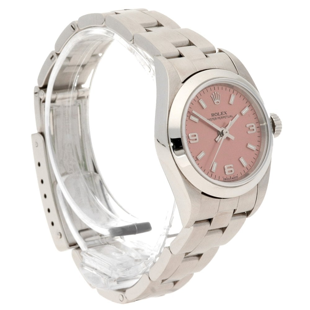 Oyster Perpetual 76080 - Ladies Watch – Copper Dial - 2002