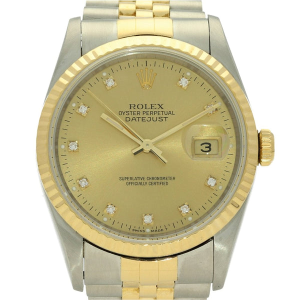 Datejust 16233 - Gents Watch - Diamond Dial - 1994