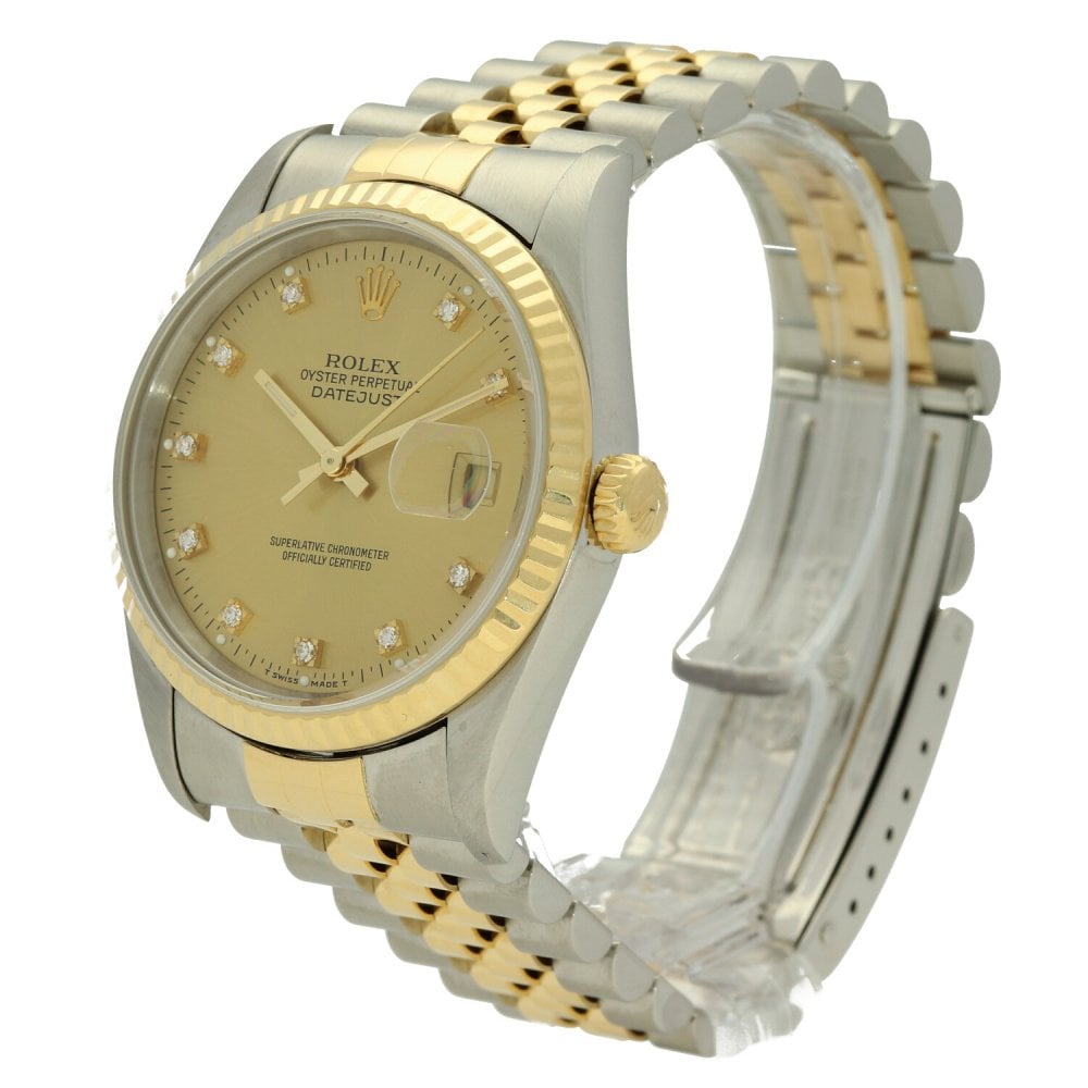 Datejust 16233 - Gents Watch - Diamond Dial - 1994