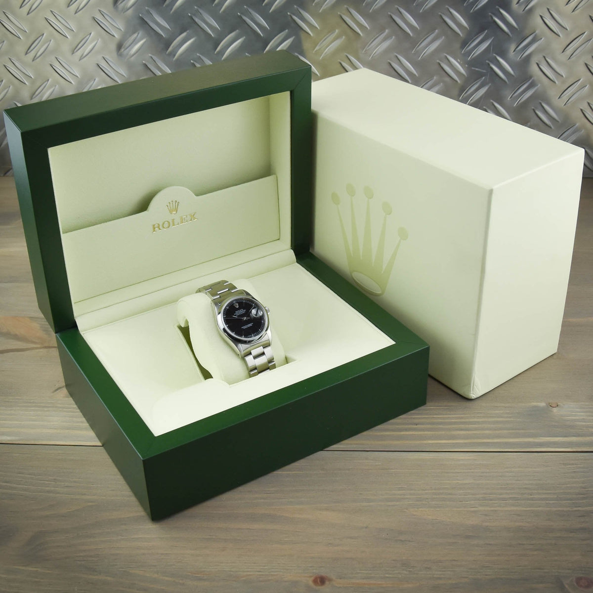 Datejust 16200 - Gents Watch - Black Dial - 1987