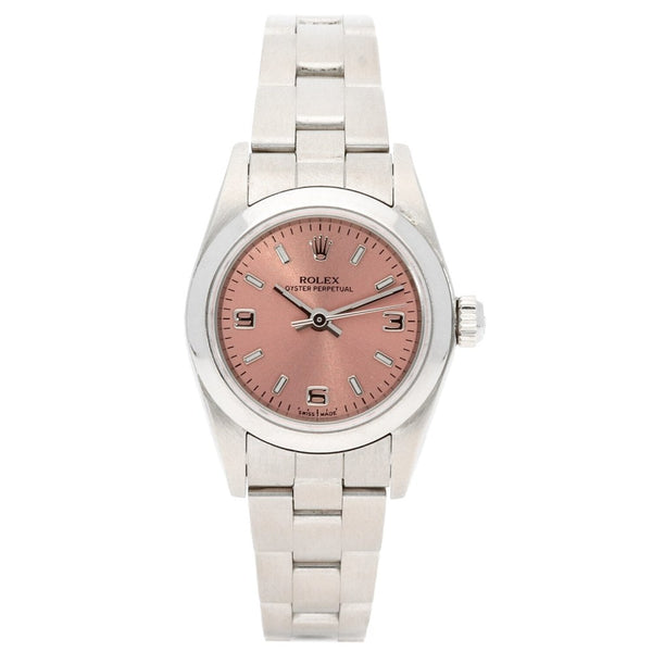 Oyster Perpetual 76080 - Ladies Watch – Copper Dial - 2005