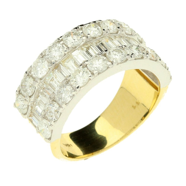 18ct Yellow Gold 3.02ct Diamond Ring