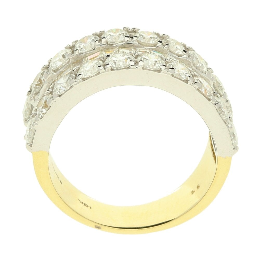 18ct Yellow Gold 3.02ct Diamond Ring