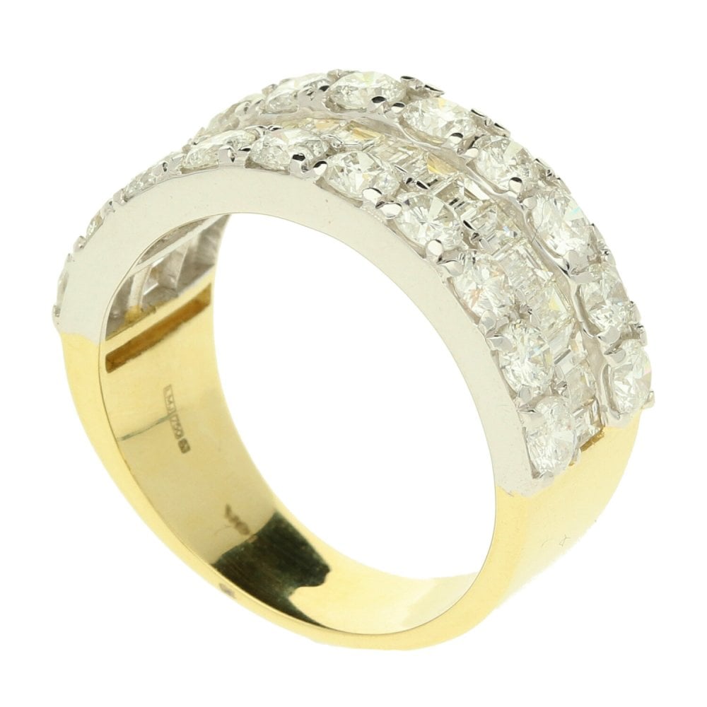 18ct Yellow Gold 3.02ct Diamond Ring
