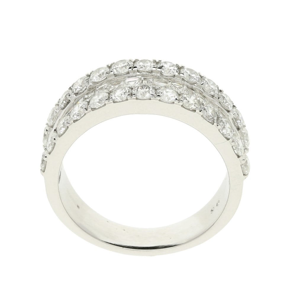 18ct White Gold Diamond Eternity Ring - 2.02ct