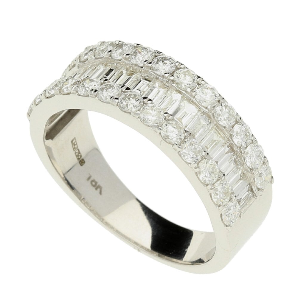 18ct White Gold 1.55ct Diamond Ring