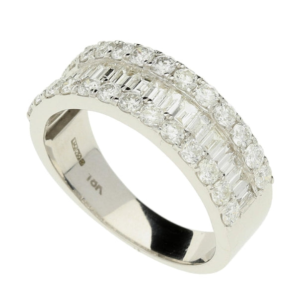 18ct White Gold 1.55ct Diamond Ring