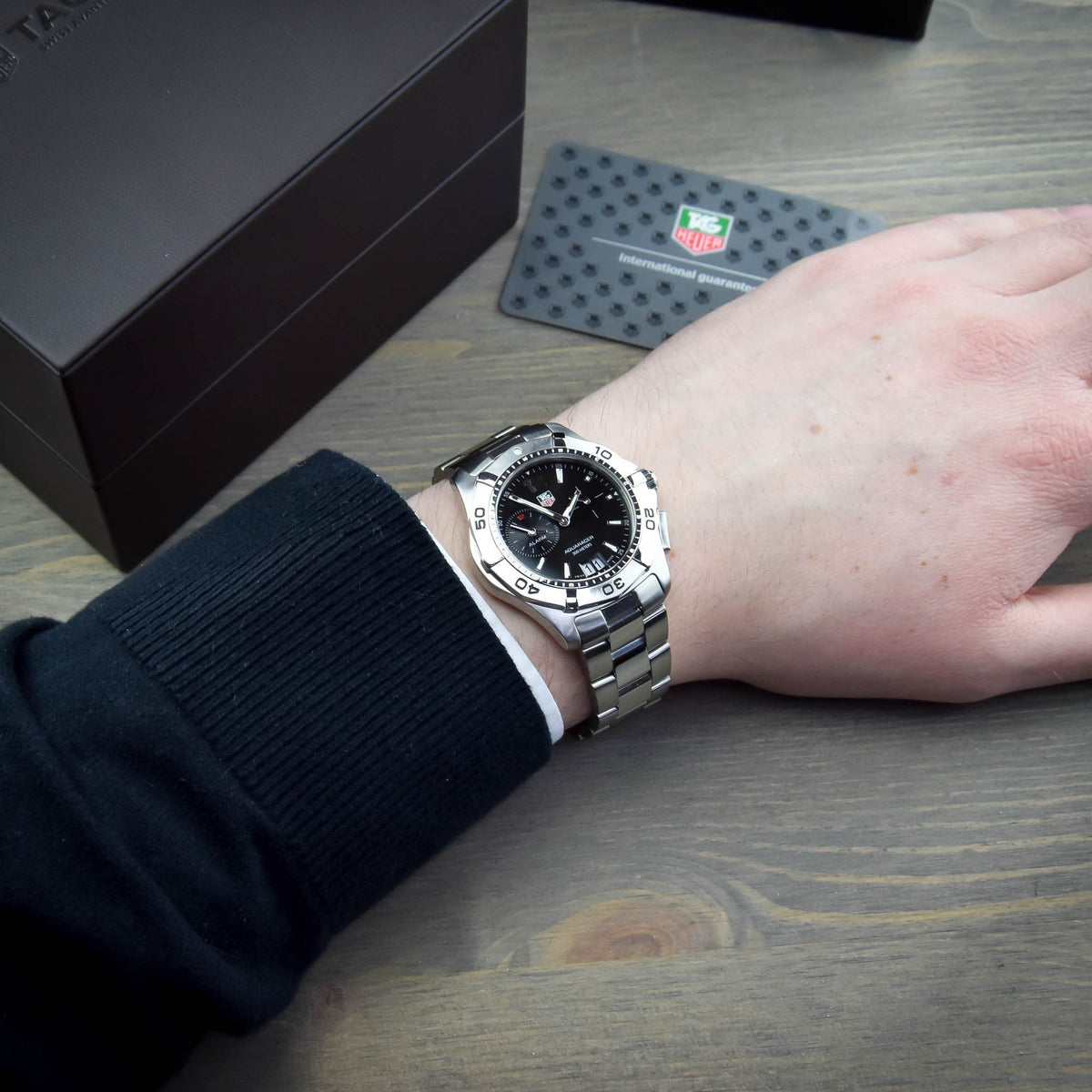 Aquaracer WAF111Z - Black Dial - 2013