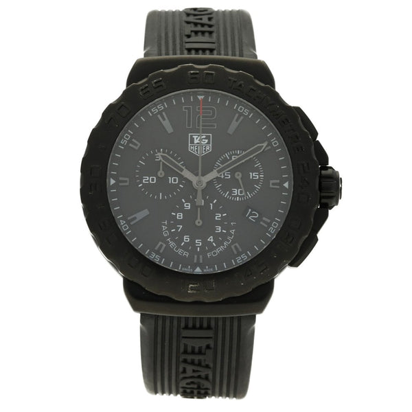 Formula 1 CAU1114 - Black Rubber Strap - 2012