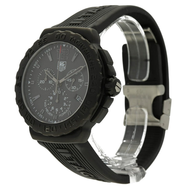 Formula 1 CAU1114 - Black Rubber Strap - 2012