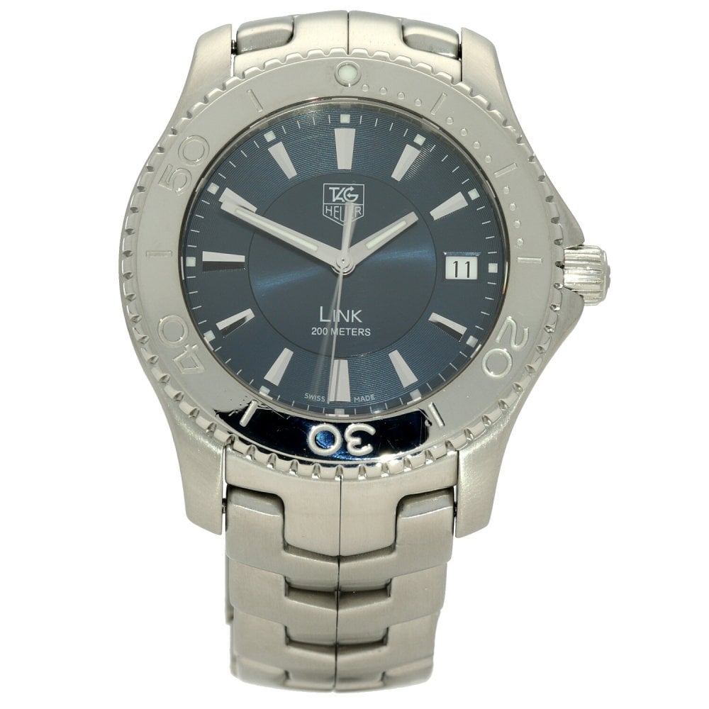 Link WJ1112-0- Gents Watch - Blue Dial - 2006