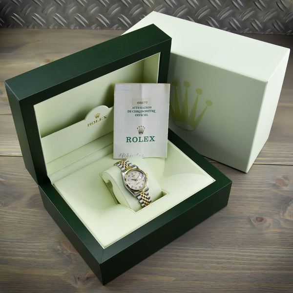 Datejust 68273 – Mid-size Watch - Diamond Dial - 1995