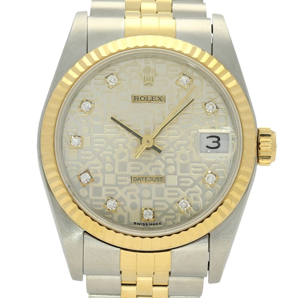 Datejust 68273 – Mid-size Watch - Diamond Dial - 1995