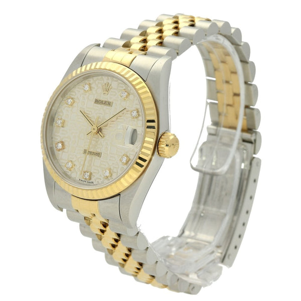 Datejust 68273 – Mid-size Watch - Diamond Dial - 1995