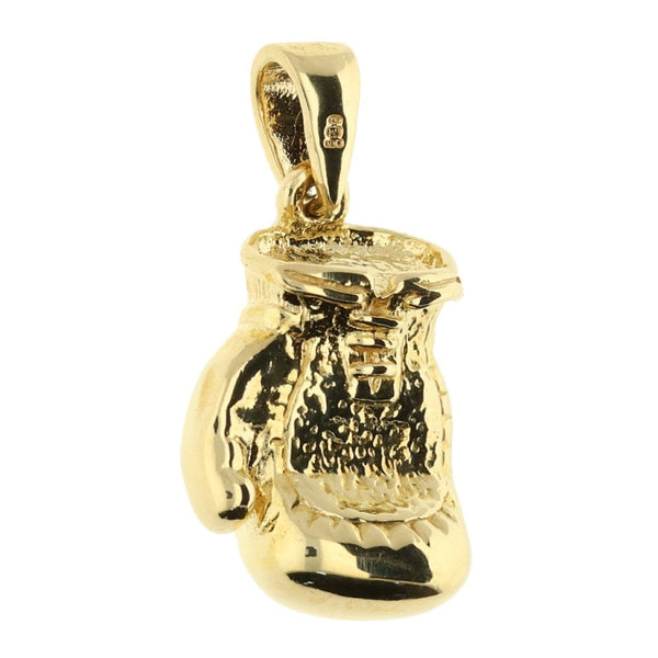 9ct Yellow Gold Boxing Glove Pendant - 14.5g
