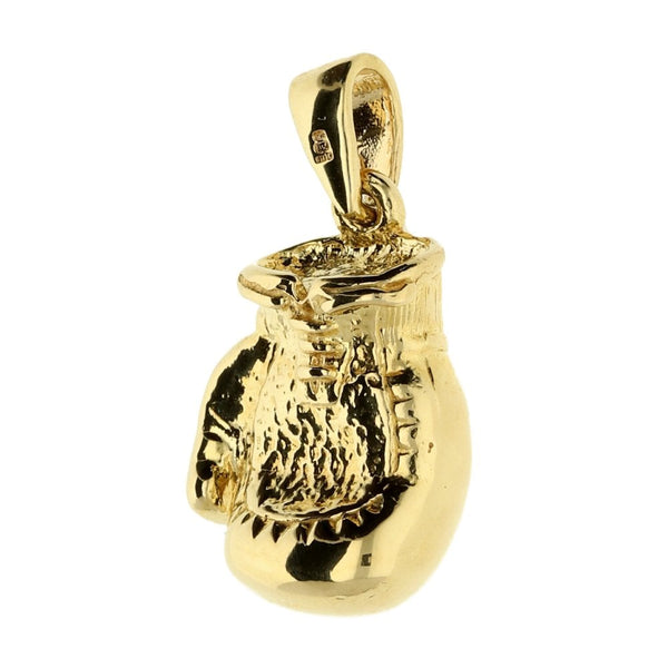 9ct Yellow Gold Boxing Glove Pendant - 14.5g
