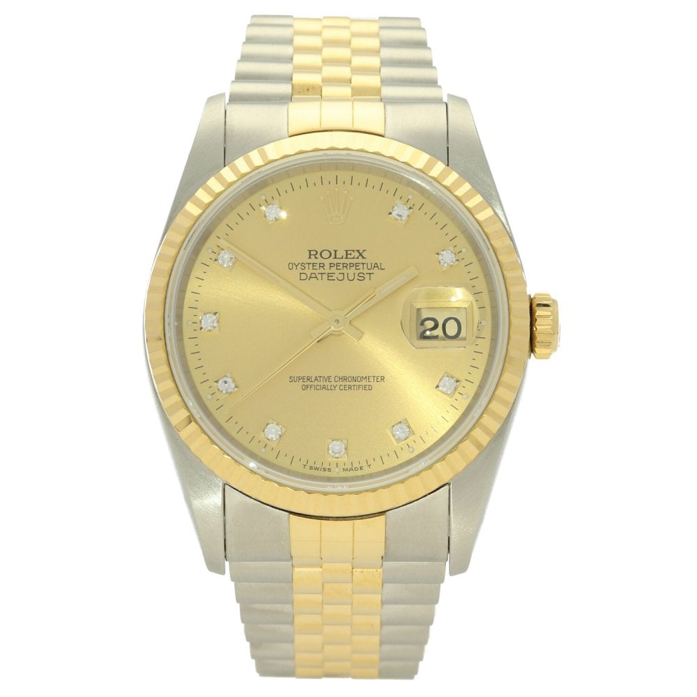 Datejust 16233 - Gents Watch - Diamond Dial - 1992