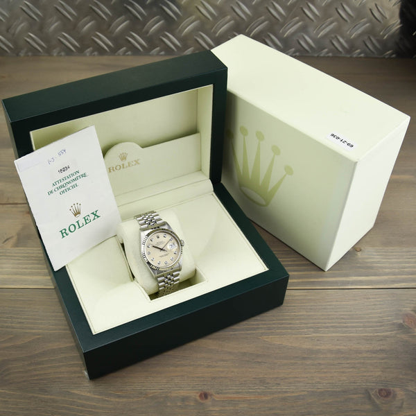 Datejust 16234 - Gents Watch - Diamond Dial - 2001