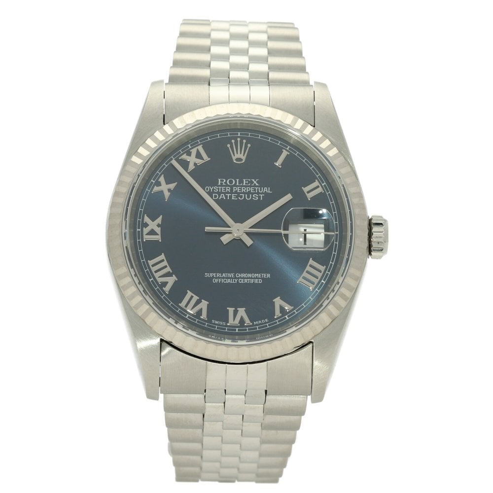 Datejust 16234 - Gents Watch - Blue Dial - 1999
