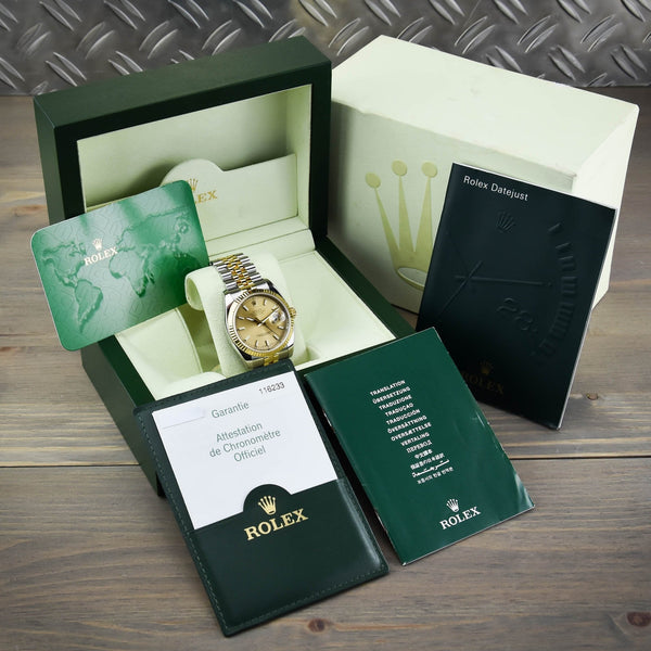 Datejust 116233 - Gents Watch - Champagne Dial - 2007