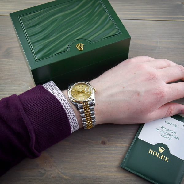 Datejust 116233 - Gents Watch - Champagne Dial - 2007