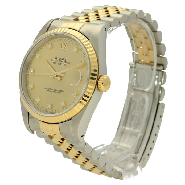 Datejust 16233 - Gents Watch - Diamond Dial - 1992