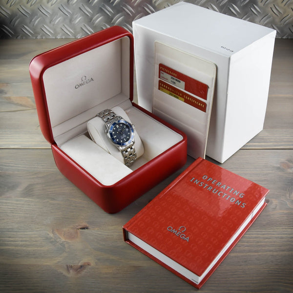 Seamaster 2551.80.00 - Gents Watch - Blue Bezel - Circa 2002
