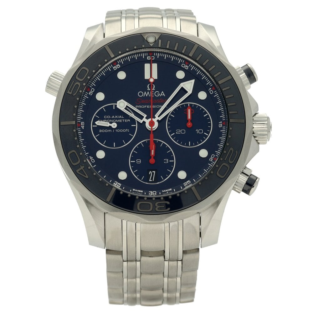 Seamaster Diver 300m Chronograph Blue - Unworn 2018