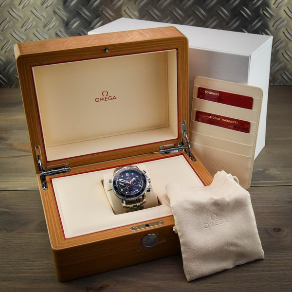 Seamaster Diver 300m Chronograph Blue - Unworn 2018
