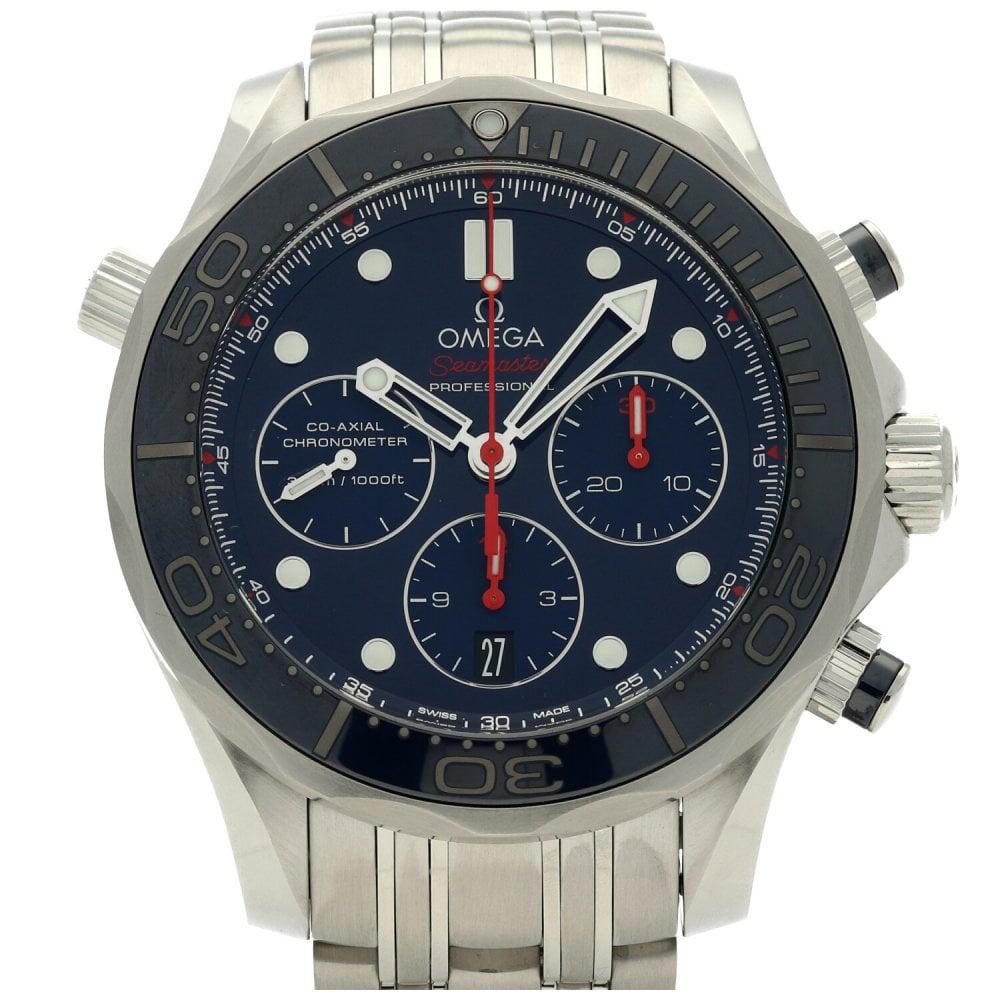 Seamaster Diver 300m Chronograph Blue - Unworn 2018