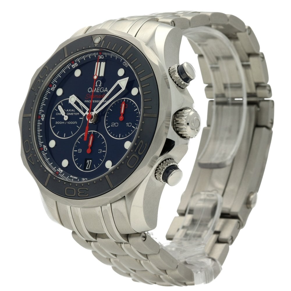 Seamaster Diver 300m Chronograph Blue - Unworn 2018