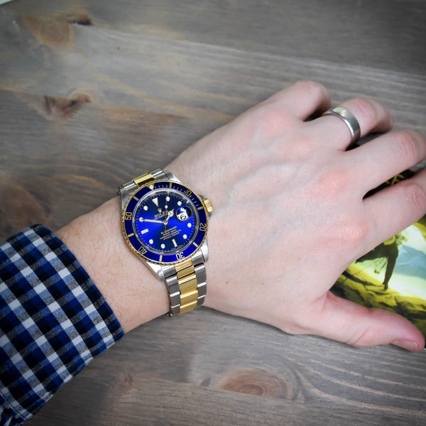 Submariner 16613 – Gents Watch – Blue Dial - 2005