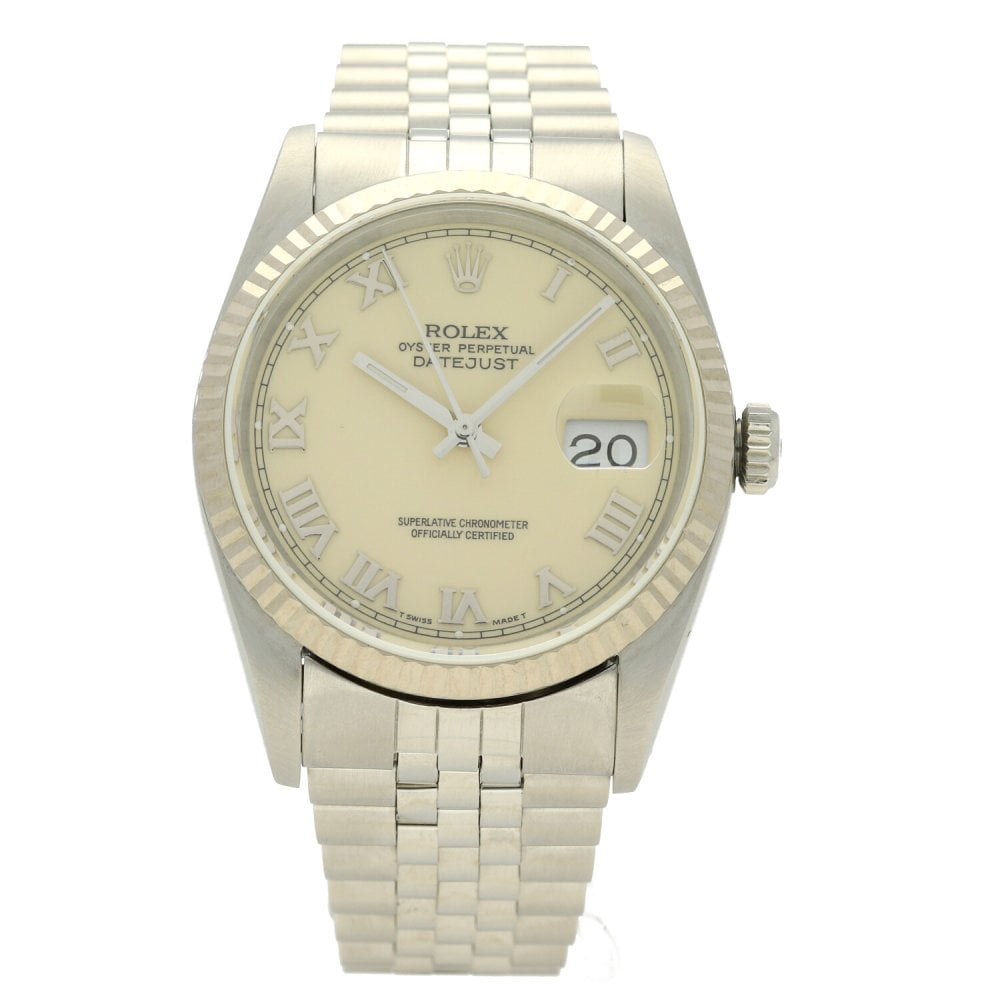 Datejust 16234 - Gents Watch - Cream Dial - 1990