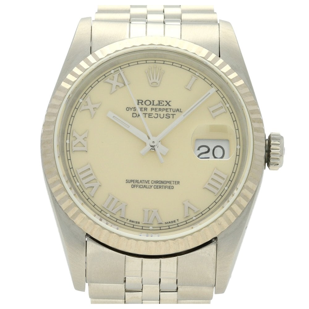 Datejust 16234 - Gents Watch - Cream Dial - 1990