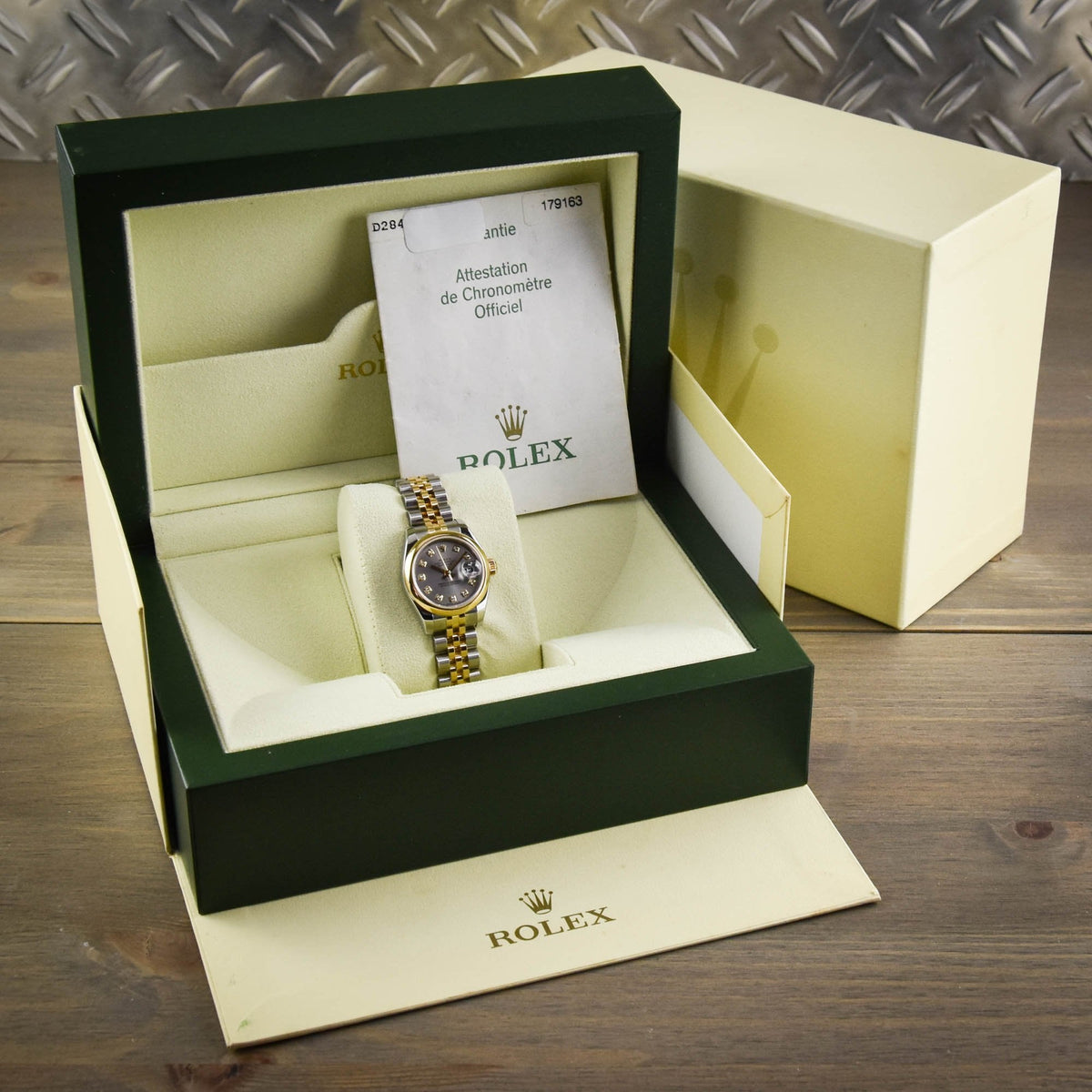 Datejust 179163 - Ladies Watch - Diamond Dial - 2006