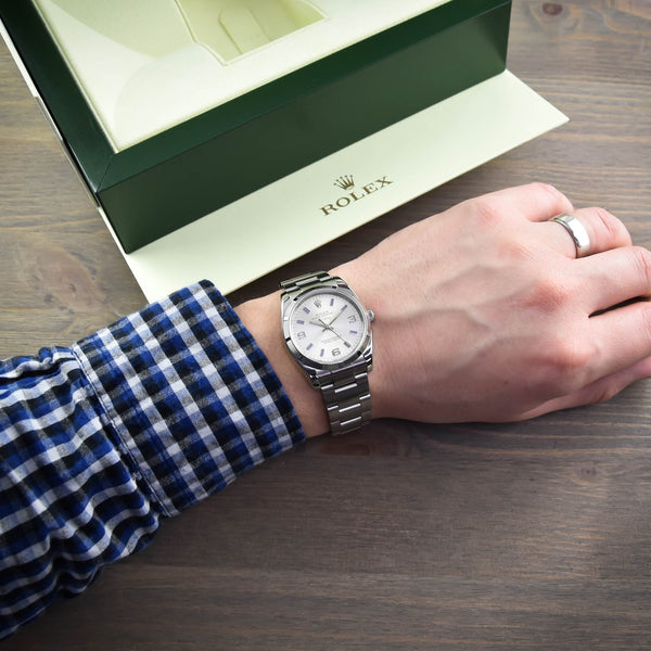 Air-King 114210 - Gents Watch - Silver Dial - 2008