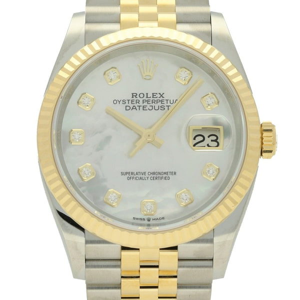 Datejust 36 126233 - Mother of Pearl & Diamond Dial - 2018