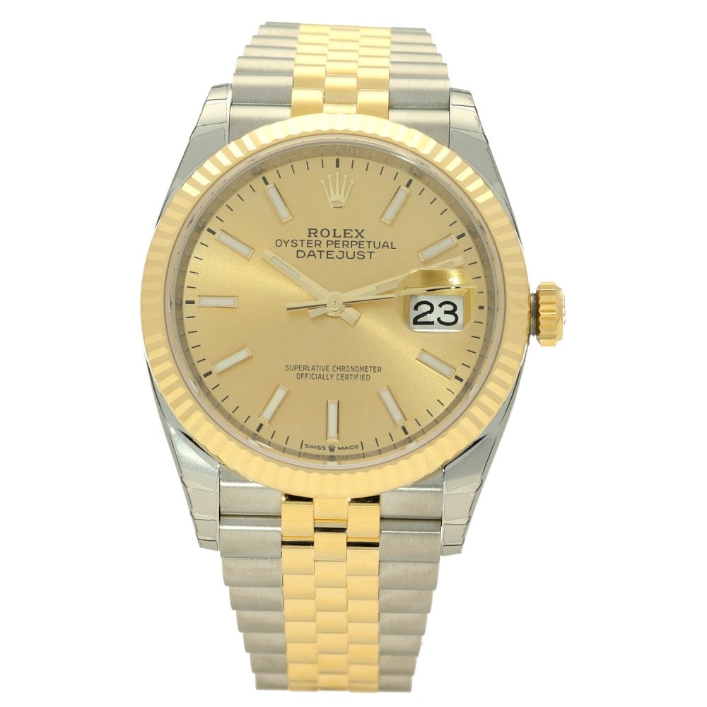 Datejust 36 126233 - Champagne Dial - Unworn 2019