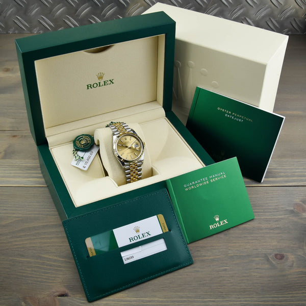 Datejust 36 126233 - Champagne Dial - Unworn 2019