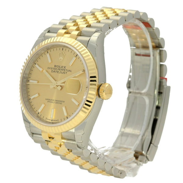 Datejust 36 126233 - Champagne Dial - Unworn 2019