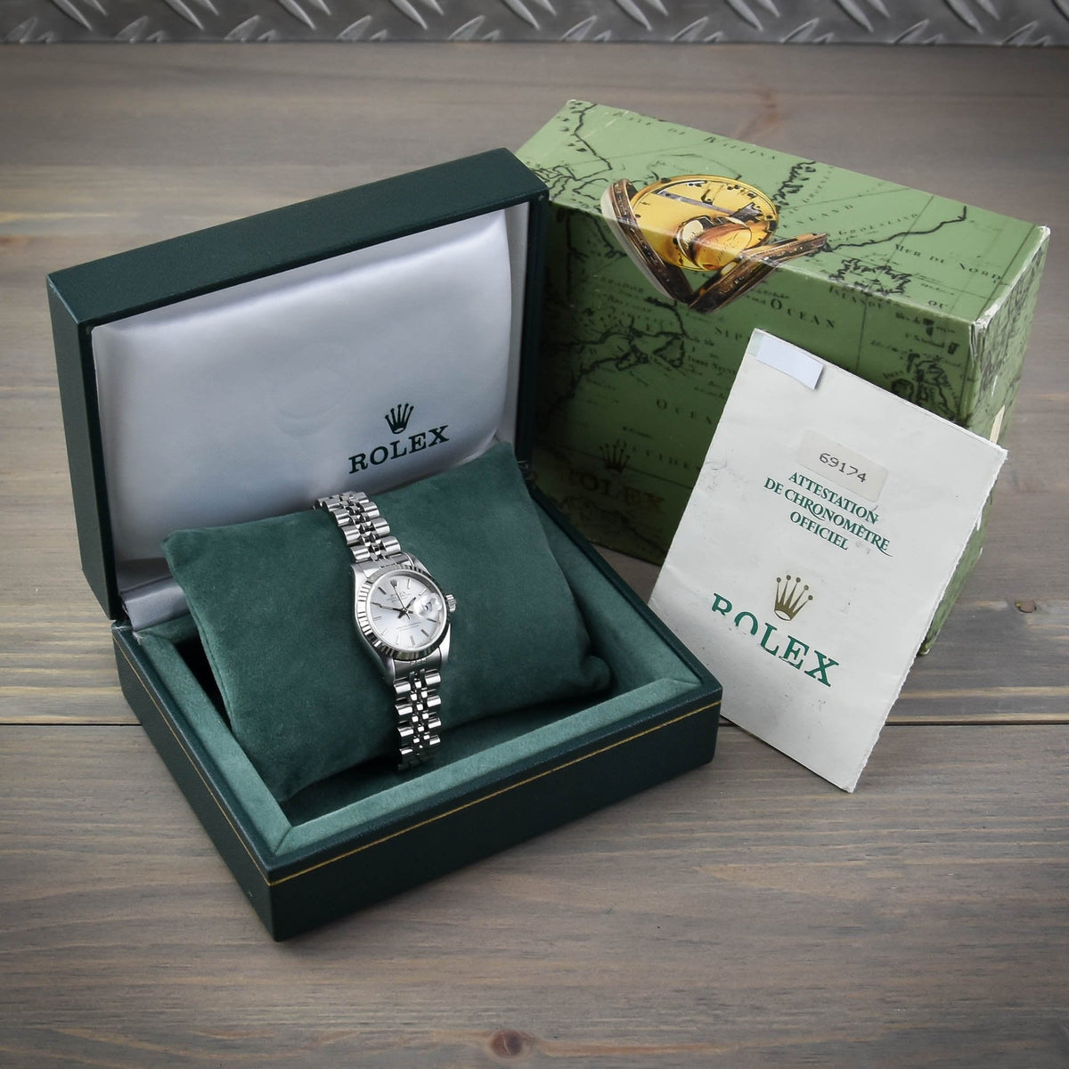 Datejust 69174 - Ladies Watch - Silver Dial - 1989